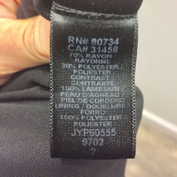 BCBG Faux Leather Corset Dress - Picture 6 of 7